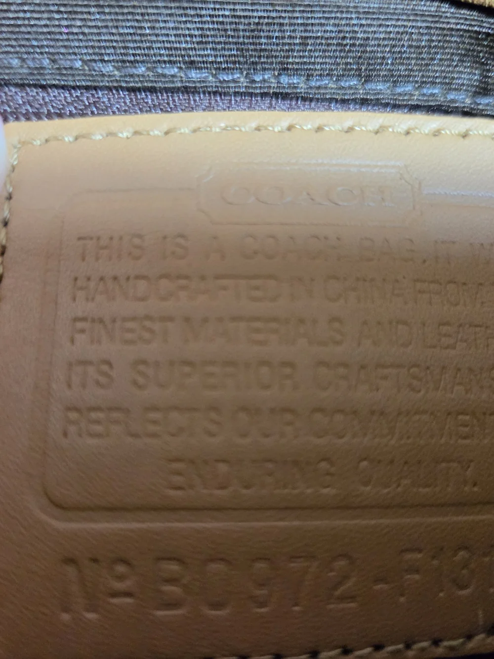 Coach vintage soho